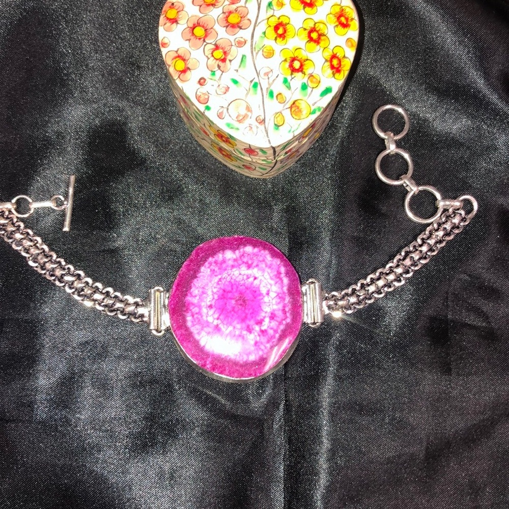 Druzy Quartz Bracelet